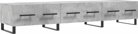 vidaXL betonszürke szerelt fa TV-szekrény 150 x 36 x 50 cm