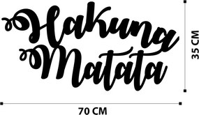 Hakuna Matata fém faldekoráció
