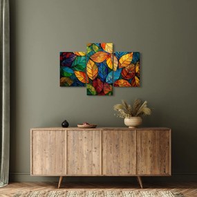 Kép - Levélmozaik (90x60 cm)