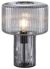 Design asztali lámpa füstüveg - Andro