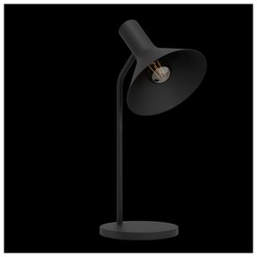 Eglo 390221 Morescana asztali lámpa, fekete, E27 foglalattal, max. 1x28W, IP20