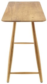 Tölgyfa étkezőasztal 44.5x100 cm Bodo – Villa Collection