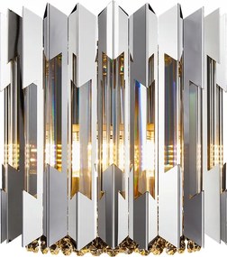 Led Fali Lámpa Ritz Chrome 2xE14