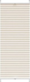 vidaXL Szét Húzható Roló 40x150cm Krém