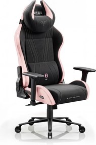 Szövet gamer szék fekete-rózsaszín Diablo X-Horn 2.0 Akira Pink Normal