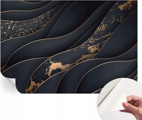 Modern öntapadós fali fotótapéta Elegáns hullámok 152x104 cm