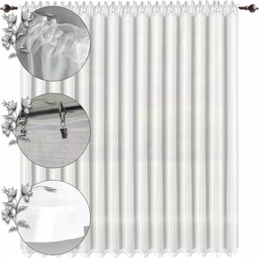 Kész függöny hosszú 240x400 erkélyre szegéllyel, sima függönyök, kész nappali függöny