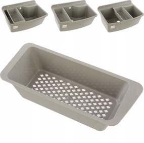 Csepegtető Kosár Maximus mosogató csaptelep polisztirol Szürke Gránit