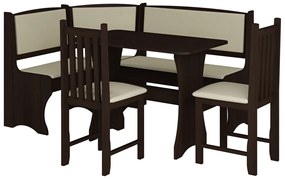 NAP-Sarokülő asztallal és étkezőszékekkel