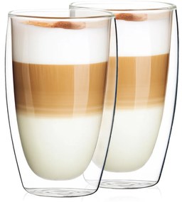 4Home Hot&Cool Thermo latté pohár 410 ml, 2 db
