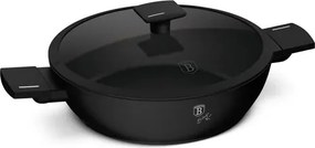 BerlingerHaus Alacsony lábas fedővel (3,8 L) Matte Black Collection BH/8185