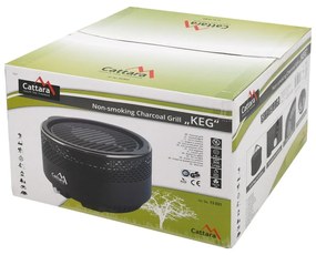 Keg faszenes asztali grillsütő, ø 30 cm - Cattara