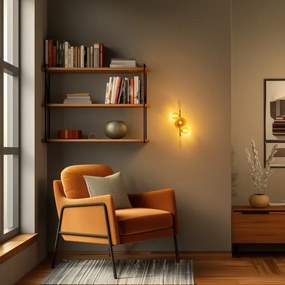 Brilagi - LED Fali lámpa MILLA 3xG9/3W/230V arany