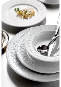 24 részes fehér porcelán étkészlet