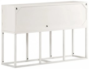 tömör mangófa tálalószekrény 115 x 30 x 76 cm