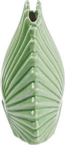 LEAF mini váza, világoszöld 16cm