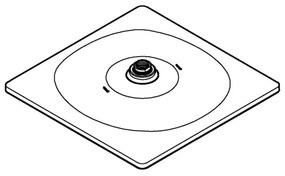 GROHE 26567000 - RAINSHOWER 310 mm átmérőjű zuhanyrózsa, fényes króm