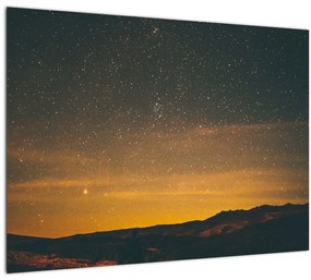 Egy csillagos ég képe (70x50 cm)
