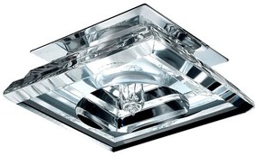 PREZENT 71059 ELEGANT Kristály Spot Lámpa Króm, Átlátszó G9 IP20