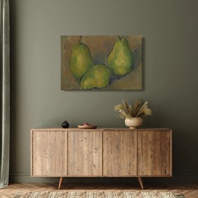Kép - Paul Cézanne, Three Pears, reprodukciók (90x60 cm)