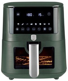 Berlinger Haus matt zöld XXL AirFryer 8 liter