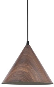 Csillár zsinóron BOSCO 1xE27/15W/230V barna