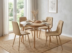 Bézs étkezőszék LIBRA