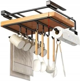 akasztók konyhai akasztó akasztókkal Deszkatartó konyhai kiegészítők