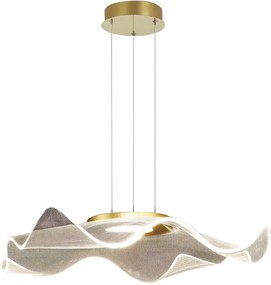 MILAGRO ML1042 LARGO Modern Led Függesztett Lámpa Arany LED IP20