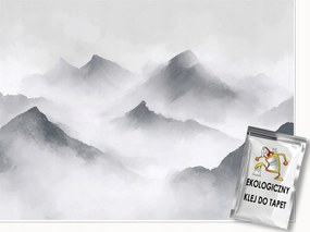 Fotótapéta Hegyek Köd Táj Hálószoba Nappali Tapéta Flizelina 400x280