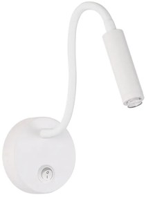 Brilagi - LED Dimmelhető flexibilis fali lámpa MAYA 1xG9/4W/230V fehér