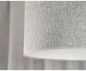 Duolla - Felületre szerelhető csillár ROLLER ECO RECYCLING 1xE27/15W/230V átm. 45 cm szürke