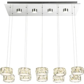 Globo 49350-92H - LED Csillár zsinóron AMUR LED/92W/230V 4000K