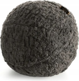 Bukla gömb párna 24 cm átmérővel, ezüst