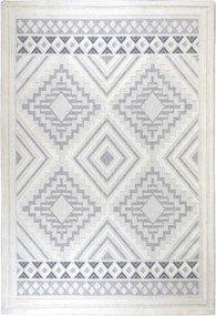 Desire Szőnyeg 30918A Rombusz Modern Krémszürke 80x150