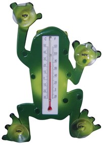 Béka alakú, ablakra tapadó hőmérő - Esschert Design