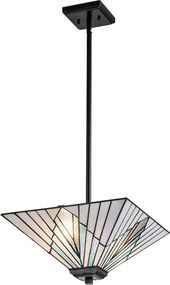 Kichler Alderley TF-ALDERLEY-F-P Függőlámpa 2x60W/E27 IP20