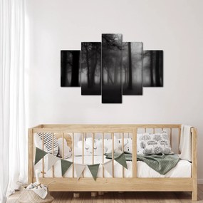 Kép - erdő a ködben (150x105 cm)