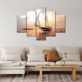 Jacht képe (150x105 cm)