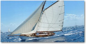 Fotó kép fotó edzett üveg Yacht 140x70