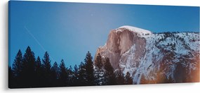 Kép - Éjszakai hegycsúcs (120x50 cm)