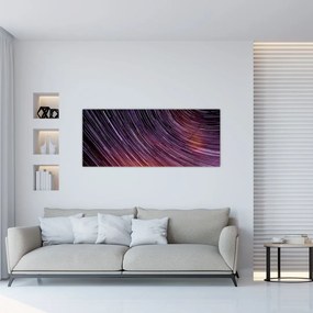 Homályos csillagok képe az égen (120x50 cm)