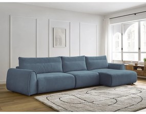 Kék sarokkanapé Aden – Bobochic Paris