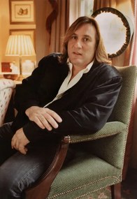 Fotográfia French Actor Gerard Depardieu