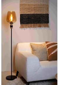 Lucide 45708/01/62 - Állólámpa ILONA 1xE27/40W/230V fekete/bézs