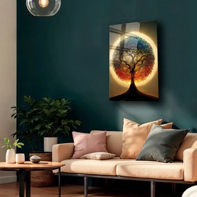 Camtbl-045 edzett üvegkép, 50 x 70 cm