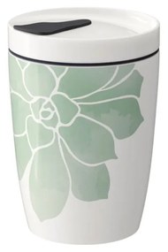 Like To Go zöld-fehér porcelán utazóbögre, 290 ml - Villeroy &amp; Boch