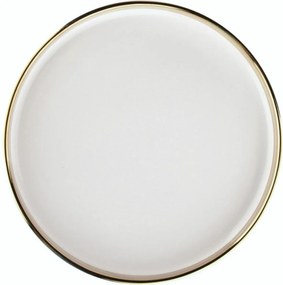 Altom Palazzo porcelán desszert tányér 21 cm, fehér