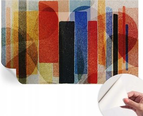 Design fali fotótapéta öntapadós geometrikus formák 416x254