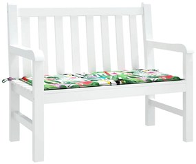 többszínű oxford-szövet kerti padpárna 120x50x4 cm